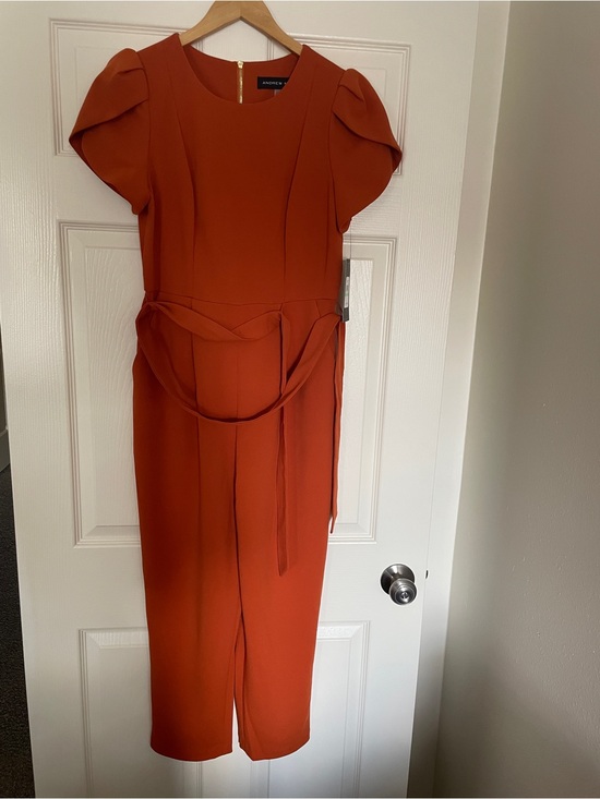 Andrew Marc Pants - 🧡 Andrew Marc Rust Orange Jumpsuit Romper 🧡